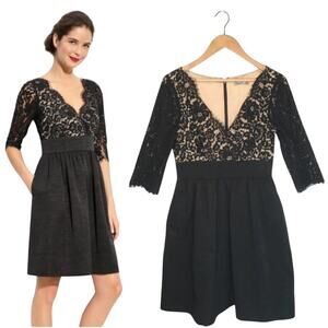 Elegant Black Lace Dress